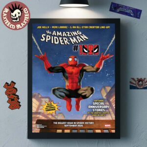 The Amazing Spider-Man 1000 Special Anniversary Stories Home Decor Poster Canvas