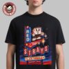Megadeth 2026 Farewell Tour Europe Schedule Dates Two Sided T-Shirt Megadeth 2026 Farewell Tour Europe Schedule Dates Two Sided T-Shirt