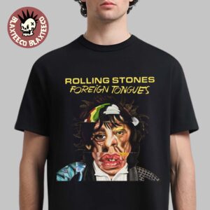 The Rolling Stones Foreign Tongues Album Cover Art T-Shirt