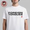 The Rolling Stones Foreign Tongues Tongue Vintage Exclusive White T-Shirt