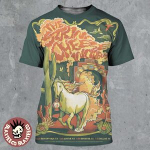 The String Cheese Incident Texas 2026 Run Shows Poster From May 28 To 31 2026 In San Antonio Austin Houston And Dallas All Over Print Shirt