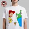 Toy Story 5 Lily Pad And Buzz Character Poster T-Shirt