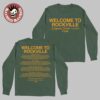 Welcome To Rockville 2026 Festival Merch Daytona Beach Florida Rockville Pink Star Logo With Lineup T-Shirt
