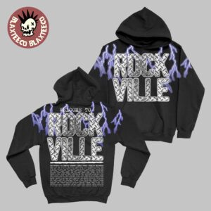 Welcome To Rockville 2026 Festival Merch Daytona Beach Florida Diamond Plate Purple Thunder Hoodie