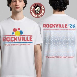 Welcome To Rockville 2026 Festival Merch Daytona Beach Florida From May 7 To 10 2026 Wonderville Two Sided T-Shirt