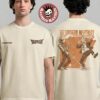 Pixies Europe And UK Tour 2026 Merch Poster Flaming Roses Art With Dates Two Sided T-Shirt