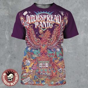 Widespread Panic Las Vegas NV 2026 Merch Tour Poster On May 8 9 10 2026 The Phoenix Art By Juan Ma Orozco All Over Print Shirt