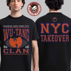 Wu-Tang Clan New York 2026 Shaolin NYC Takeover T-Shirt