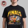 2026 NBA Championship Finals X ESPN New York Knicks Vs San Antonio Spurs Matchup Trophy T-Shirt