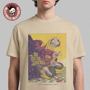 All Them Witches Paris France 2026 Venue Poster At Olympia On June 29 2026 T-Shirt