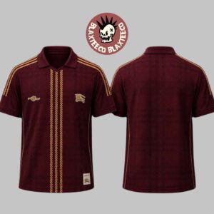 Arsenal X Burberry X Adidas British Heritage Design By Aki Polo Shirt