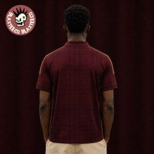 Arsenal X Burberry X Adidas British Heritage Polo Shirt Back