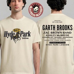 BST Hyde Park Festival 2026 Merch Hyde Park London On 27 June 2026 Garth Brooks Event T-Shirt