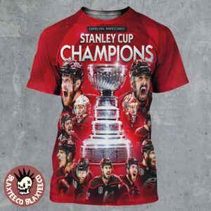 Carolina Hurricanes 2026 NHL Stanley Cup Champions All Over Print Shirt