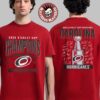 Carolina Hurricanes Fanatics Red 2026 Stanley Cup Champions Parade Celebration Sound The Siren T-Shirt