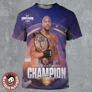 Ciryl Gane UFC Freedom 250 Interim Heavyweight Champion All Over Print Shirt