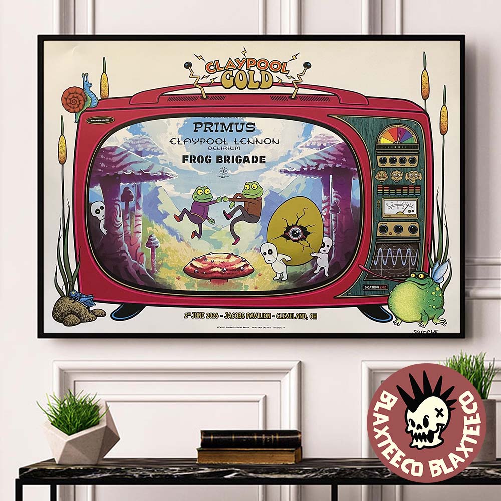 Claypool Gold Primus Claypool Lennon Delirium And Frog Brigade