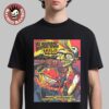 Claypool Gold Primus Frog Brigade And Claypool Lennon Delirium North Charleston South Carolina 2026 Event Poster At Firefly Distillery On June 17 2026 T-Shirt