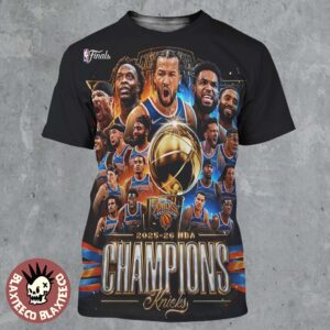 Congrats New York Knicks Are 2025 2026 NBA Champions For The First Time In 53 Years All Over Print Shirt