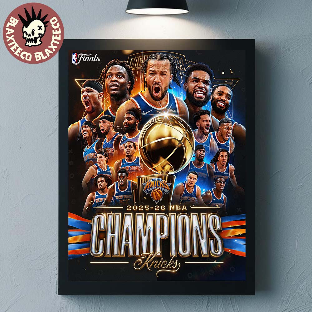 Congrats New York Knicks Are 2025 2026 NBA Champions For The First Time In 53 Years Home Decor Poster Canvas Congrats New York Knicks Are 2025 2026 NBA Champions For The First Time In 53 Years Home Decor Poster Canvas