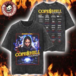Copenhell Festival 2026 Merch Copenhagen Denmark From 24 To 27 June 2026 Lineup ID 2026 Vintage Washed Tee