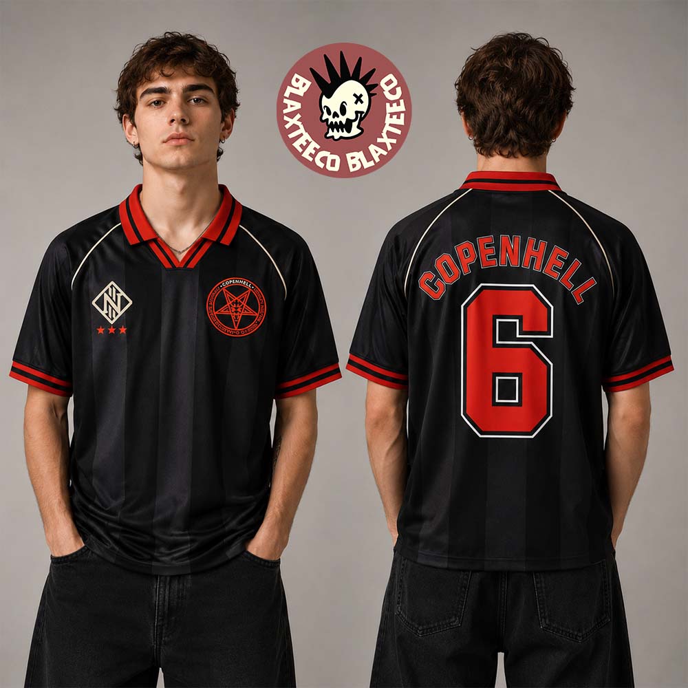 Copenhell Festival 2026 Merch Copenhagen Denmark From 24 To 27 June 2026 No 6 Soccer Jersey Copenhell Festival 2026 Merch Copenhagen Denmark From 24 To 27 June 2026 No 6 Soccer Jersey