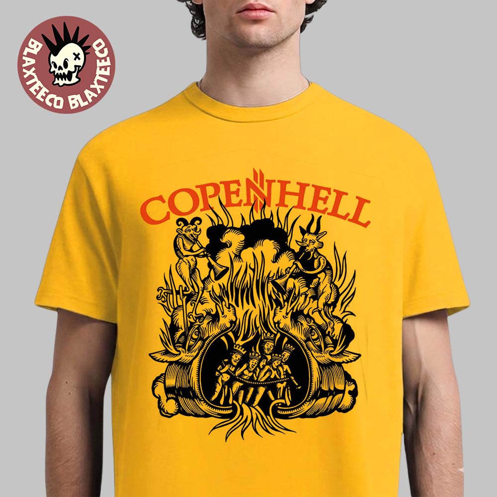 Copenhell Festival 2026 Merch Copenhagen Denmark From 24 To 27 June 2026 Ye Olde Hell T-Shirt Copenhell Festival 2026 Merch Copenhagen Denmark From 24 To 27 June 2026 Ye Olde Hell T-Shirt
