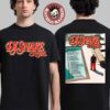 Guns N Roses World Tour 2026 Merch Use Your Illusion Art With Dates Two Sided T-Shirt