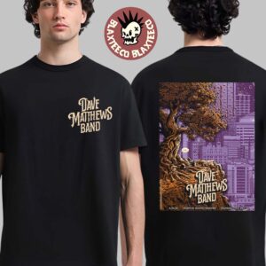 Dave Matthews Band Kansas City Missouri 2026 Event Poster At Morton Amphitheater On June 24 2026 T-Shirt
