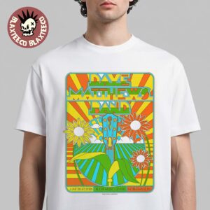 Dave Matthews Band Noblesville Indiana 2026 Event Poster At Ruoff Music Center On June 26-27 2026 T-Shirt