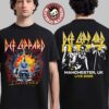 Def Leppard Live 2026 Tour UK And EU Merch Paris France Event T-Shirt Def Leppard Live 2026 Tour UK And EU Merch Paris France Event T-Shirt