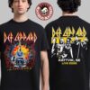 Def Leppard Live 2026 Tour UK And EU Merch Paris France Event T-Shirt Def Leppard Live 2026 Tour UK And EU Merch Paris France Event T-Shirt