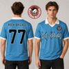 Palace X Nike X England Pewter Grey Bright Crimson Football Jersey
