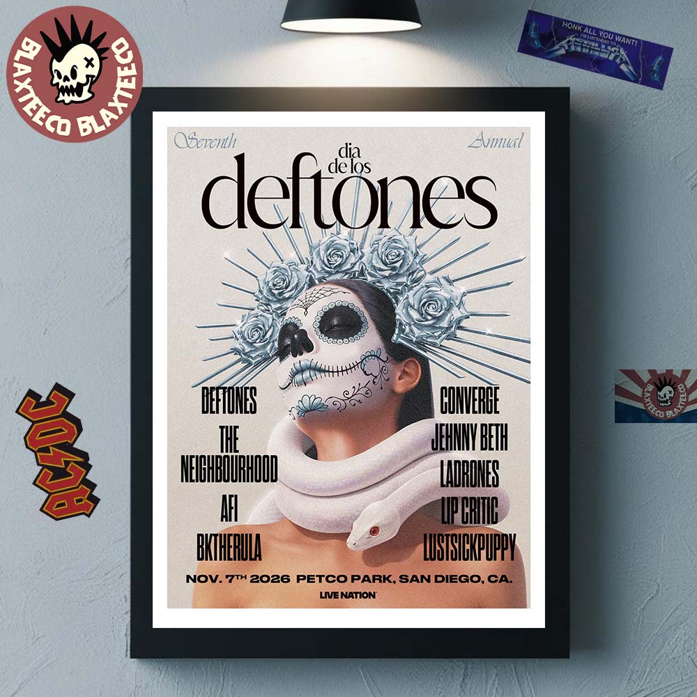 Dia De Los Deftones San Diego California 2026 Event Poster At Petco Park On November 7 2026 Home Decor Poster Canvas Dia De Los Deftones San Diego California 2026 Event Poster At Petco Park On November 7 2026 Home Decor Poster Canvas