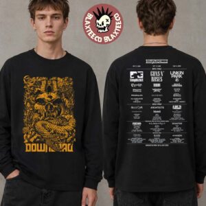 Download Festival 2026 Merch In Donnington UK From 10 To 14 June 2026 Basilisk 2026 Line-Up Black Long Sleeve T Shirt