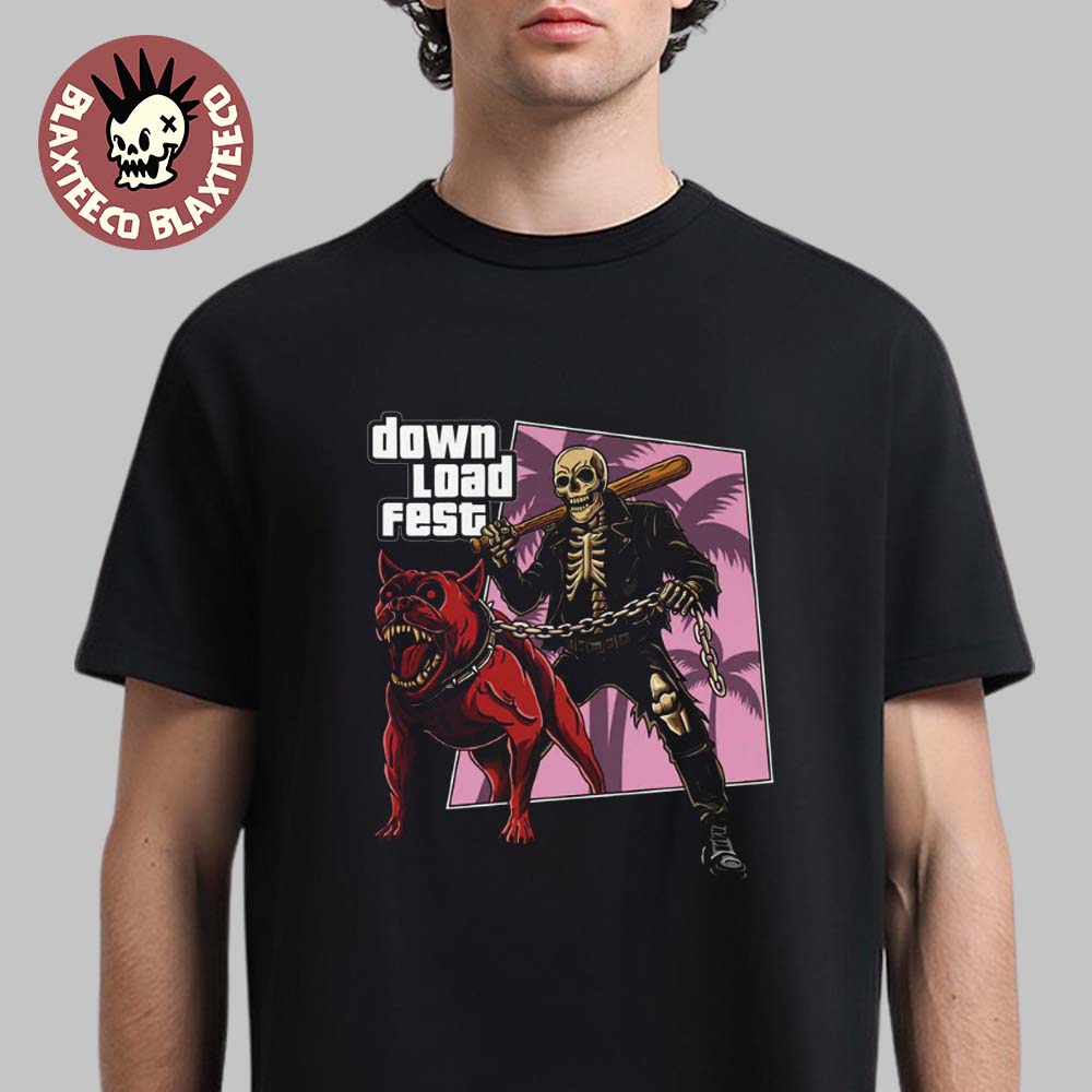 Download Festival 2026 Merch In Donnington UK From 10 To 14 June 2026 Grand Fest Auto GTA T-Shirt Download Festival 2026 Merch In Donnington UK From 10 To 14 June 2026 Grand Fest Auto GTA T-Shirt