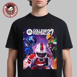 EA Sports College Football 27 Kewan Lacy Malachi Toney Danta Moore Cover Athletes T-Shirt