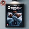 EA Sports NFL Madden 27 Caleb Williams Chicago Bears Cover Athlete Standard Edition Home Decor Poster Canvas