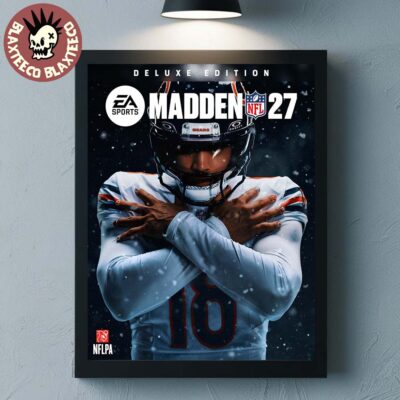 EA Sports NFL Madden 27 The Iceman Caleb Williams Chicago Bears Cover ...