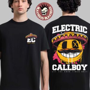 Electric Callboy Let The Good Times Roll New Single Merch Mexican Smile T-Shirt