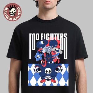 Foo Fighters Paris France 2026 Event Poster At La Defense Arena On 19 June 2026 Premium T-Shirt