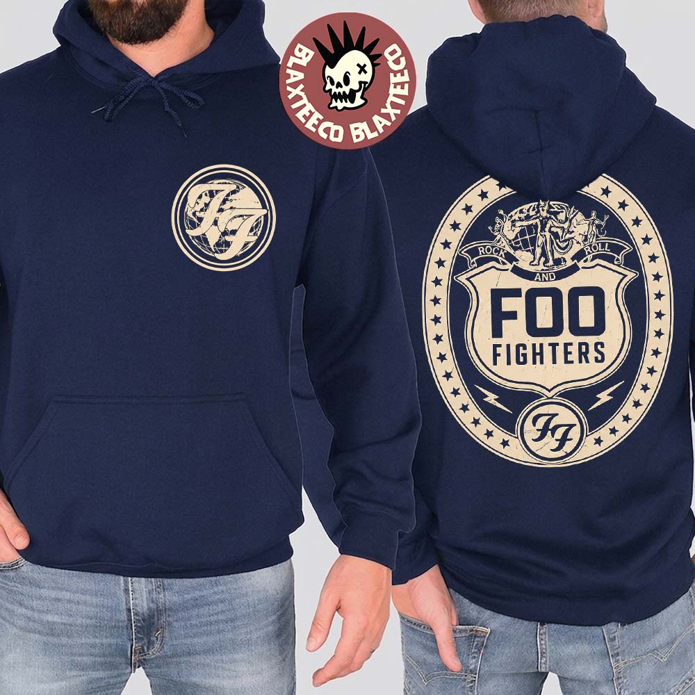 Foo Fighters Take Cover Tour 2026 Europe And UK Merch Crest Logo Hoodie Foo Fighters Take Cover Tour 2026 Europe And UK Merch Crest Logo Hoodie