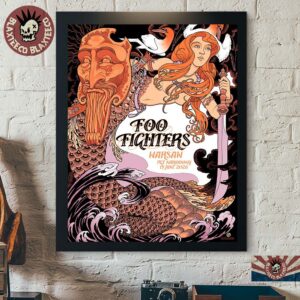 Foo Fighters Warsaw Poland 2026 Event Poster Live At PGE Narodowy On 15 June 2026 The Mermaid Art Home Decor Poster Canvas Foo Fighters Warsaw Poland 2026 Event Poster Live At PGE Narodowy On 15 June 2026 The Mermaid Art Home Decor Poster Canvas