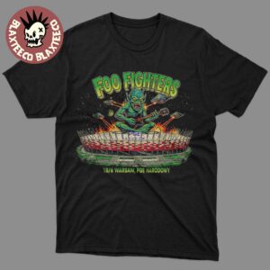 Foo Fighters Warsaw Poland 2026 Event Tee Live At PGE Narodowy On 15 June 2026 T-Shirt