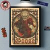 Dave Matthews Band Noblesville Indiana 2026 Event Poster At Ruoff Music Center On June 26-27 2026 Home Decor Poster Canvas