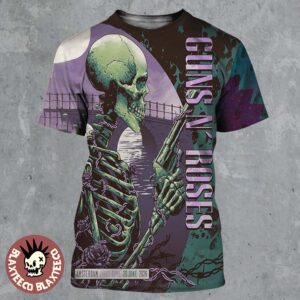Guns N Roses Amsterdam Netherlands 2026 Night 2 Event Poster At Ziggo Dome On 20 June 2026 All Over Print Shirt