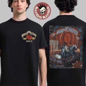 Guns N Roses Berlin Germany 2026 Day 2 Exclusive Event Tee At Uber Arena On 25 June 2026 Two Sided T-Shirt