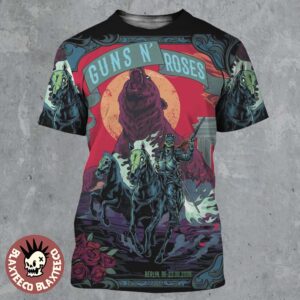 Guns N Roses Berlin Germany 2026 Night 1 Venue Poster At Uber Arena On 23 June 2026 All Over Print Shirt