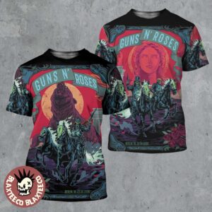 Guns N Roses Berlin Germany Night 1 And 2 Combined Set Venue Poster At Uber Arena On 23 And 25 June 2026 2 Sided All Over Print Shirt