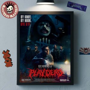 Ice Nine Kills X Dead By Daylight Play Dead Merch Into The Fog Poster